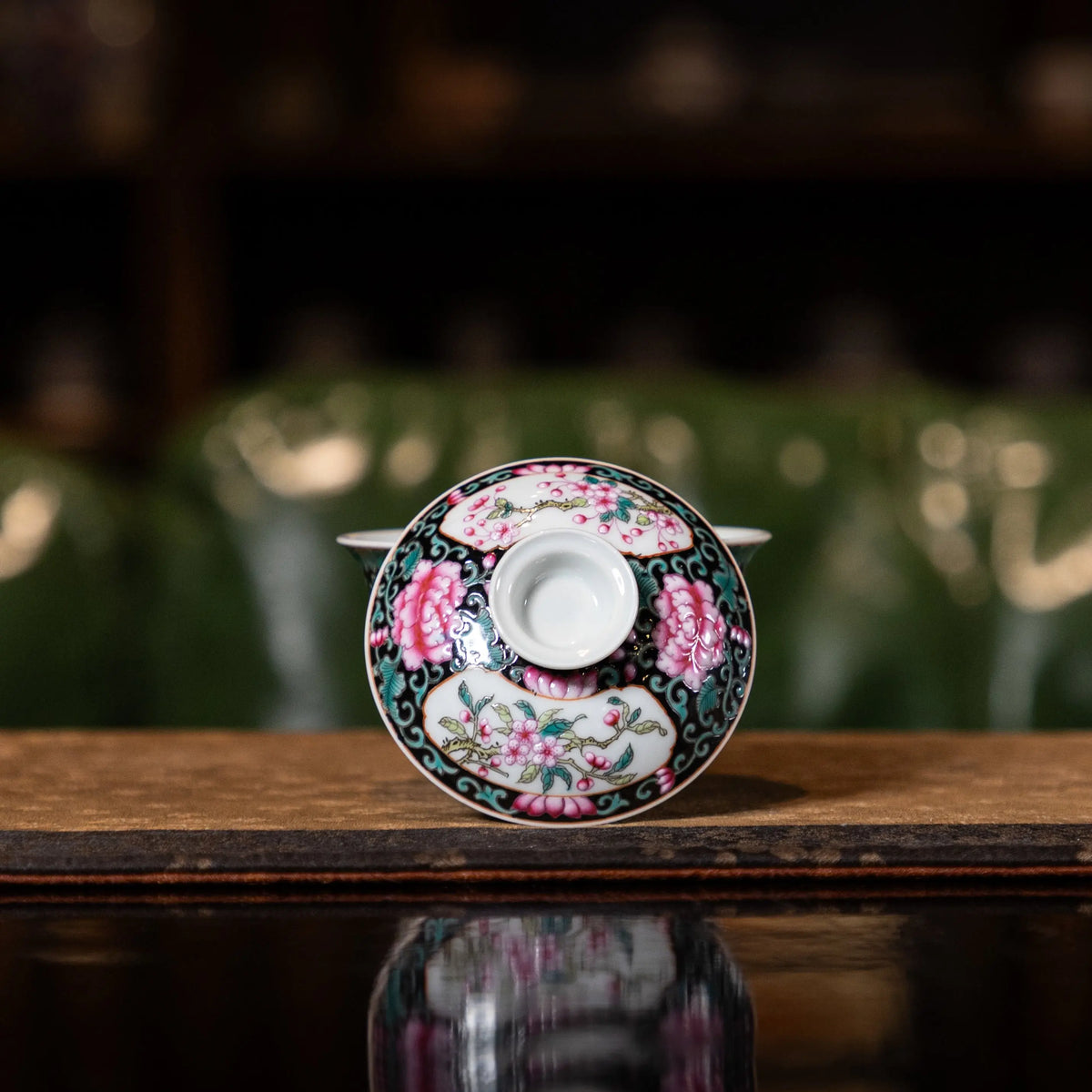 Hua Hui 90cc - Jing De Zhen Porcelain Gaiwan zycschina