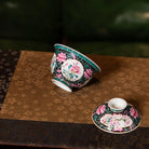 Hua Hui 90cc - Jing De Zhen Porcelain Gaiwan zycschina
