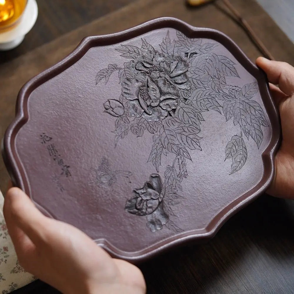 Hua Kai Fu Gui - Dry Bubble Tray 江苏宜兴
