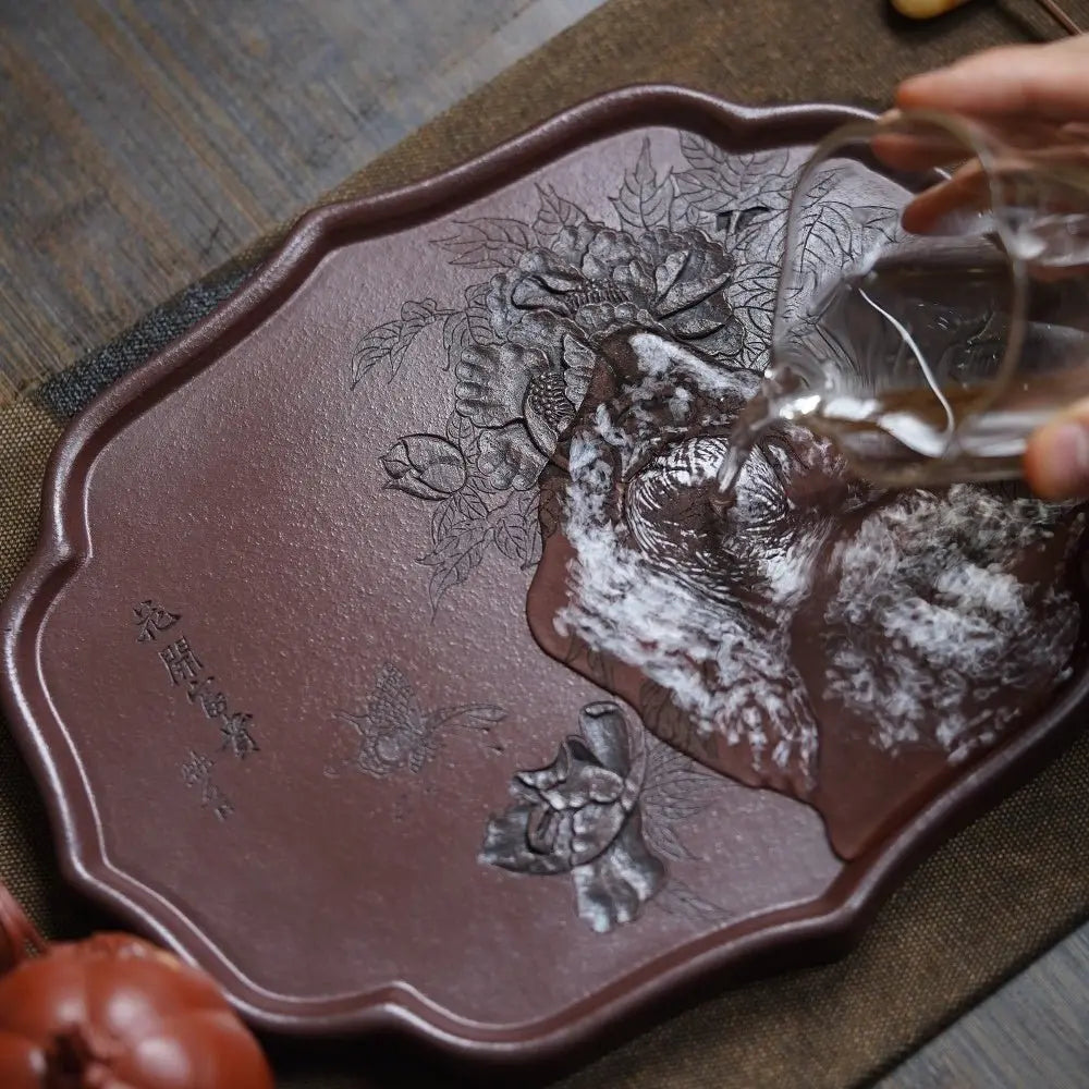 Hua Kai Fu Gui - Dry Bubble Tray 江苏宜兴