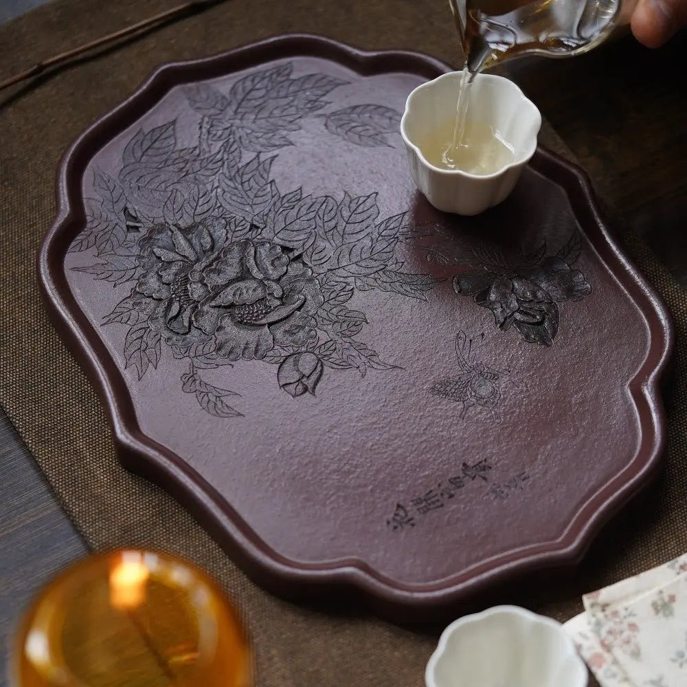 Hua Kai Fu Gui - Dry Bubble Tray 江苏宜兴