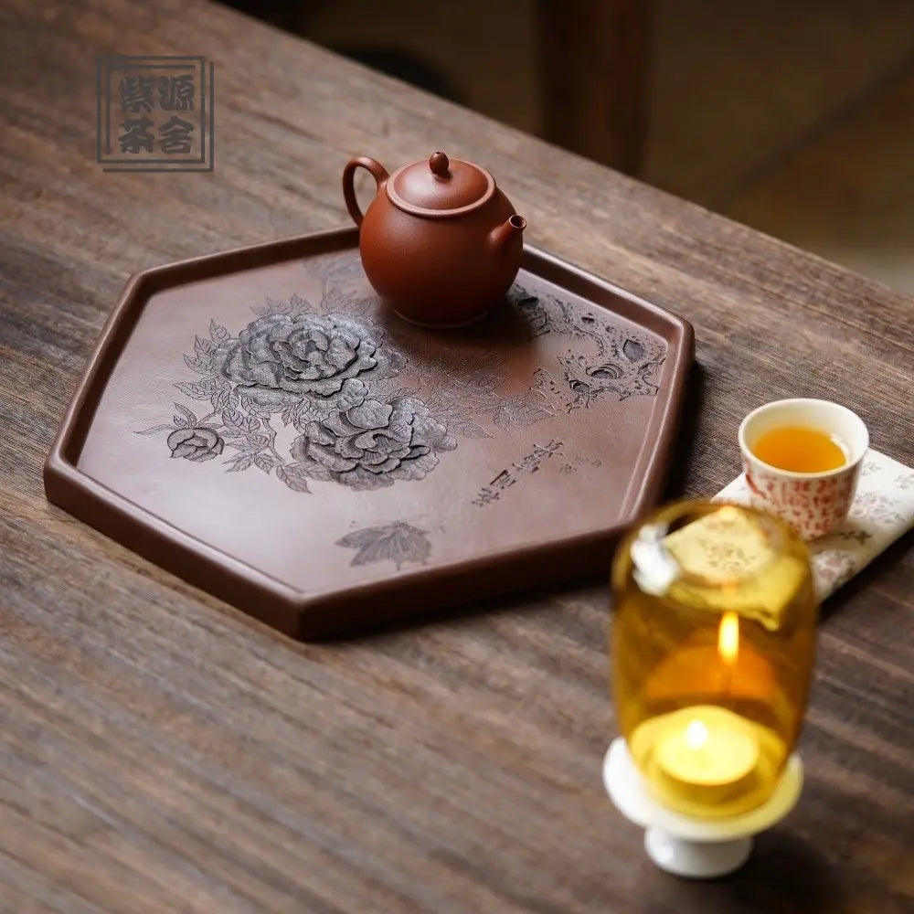 Hua Kai Fu Gui - Dry Bubble Tray 江苏宜兴