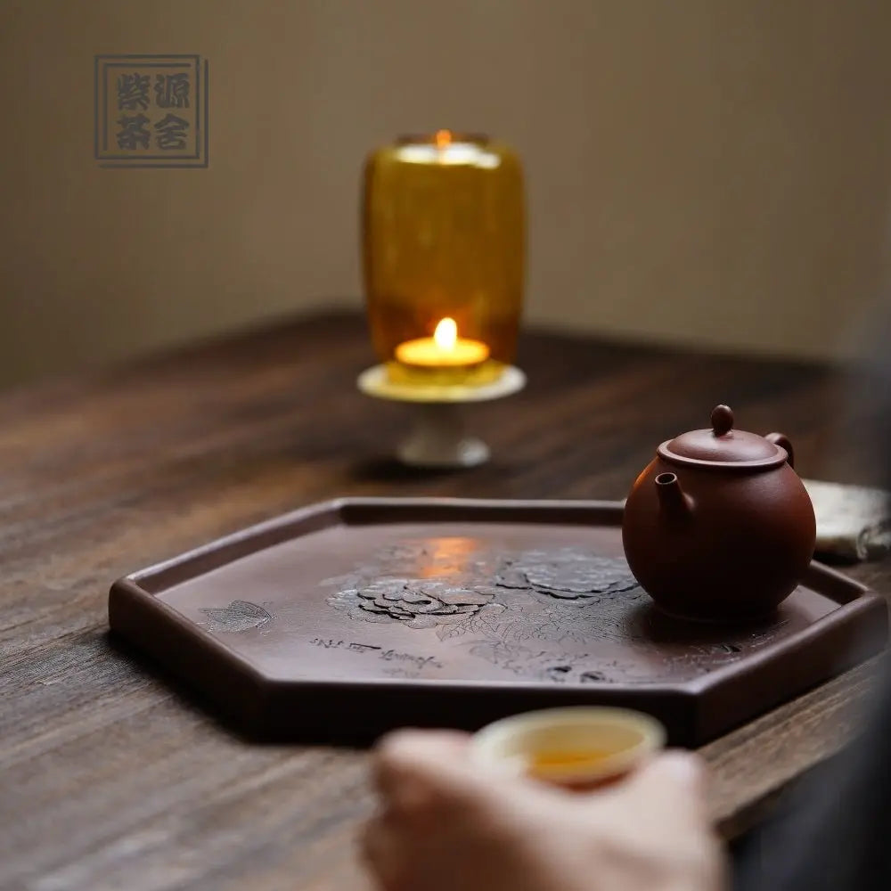 Hua Kai Fu Gui - Dry Bubble Tray 江苏宜兴