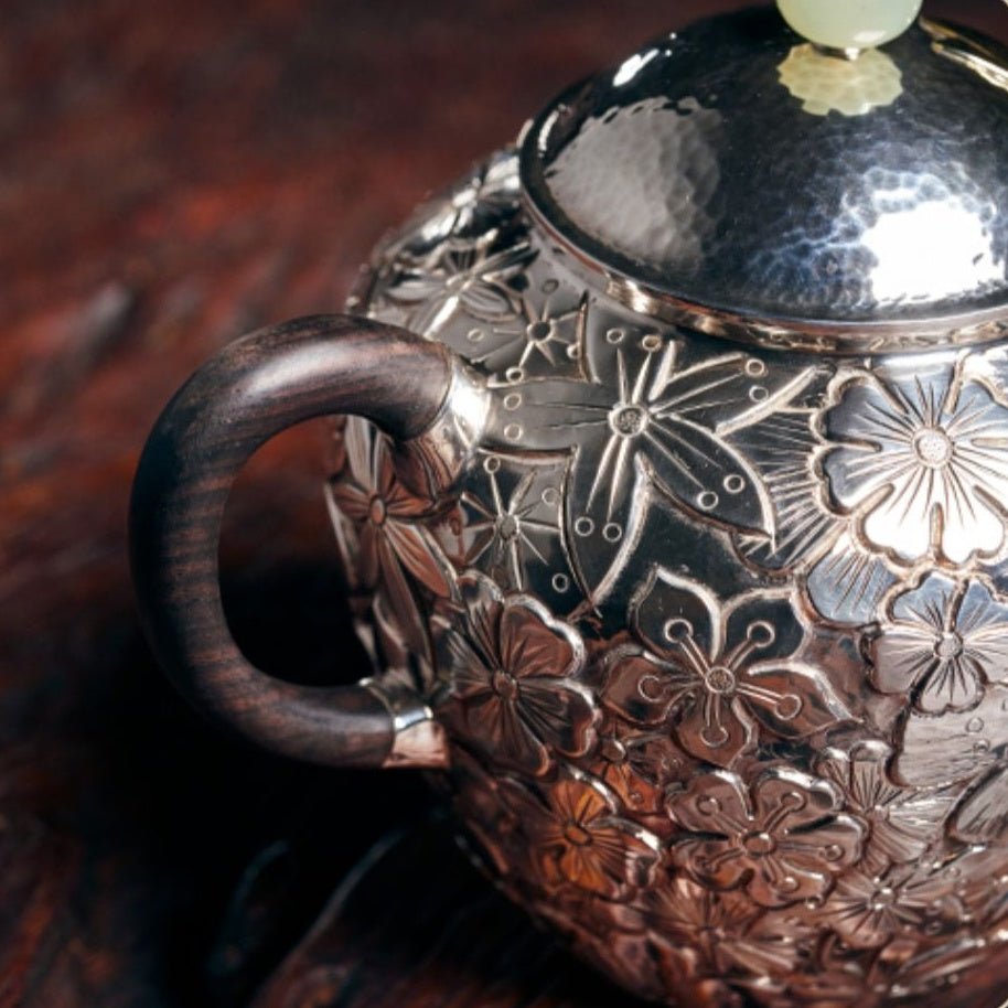 Hua Man 250cc - Handmade silver pot zycschina