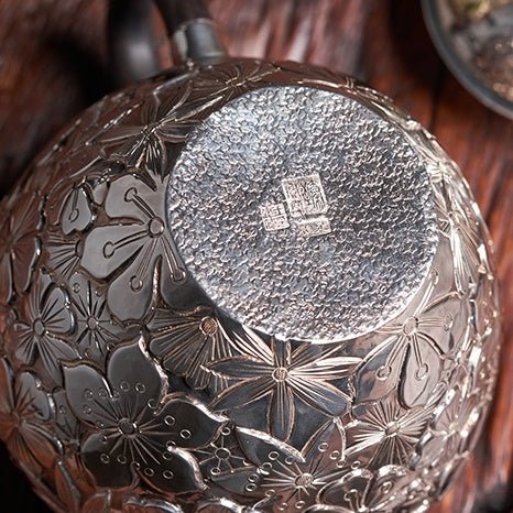 Hua Man 250cc - Handmade silver pot zycschina