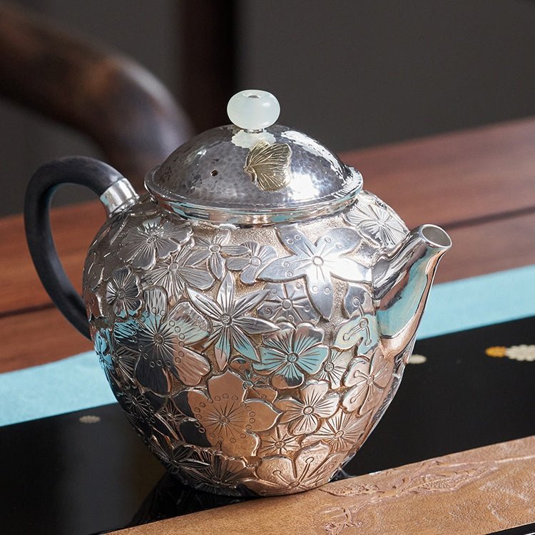 Hua Man 250cc - Handmade silver pot zycschina