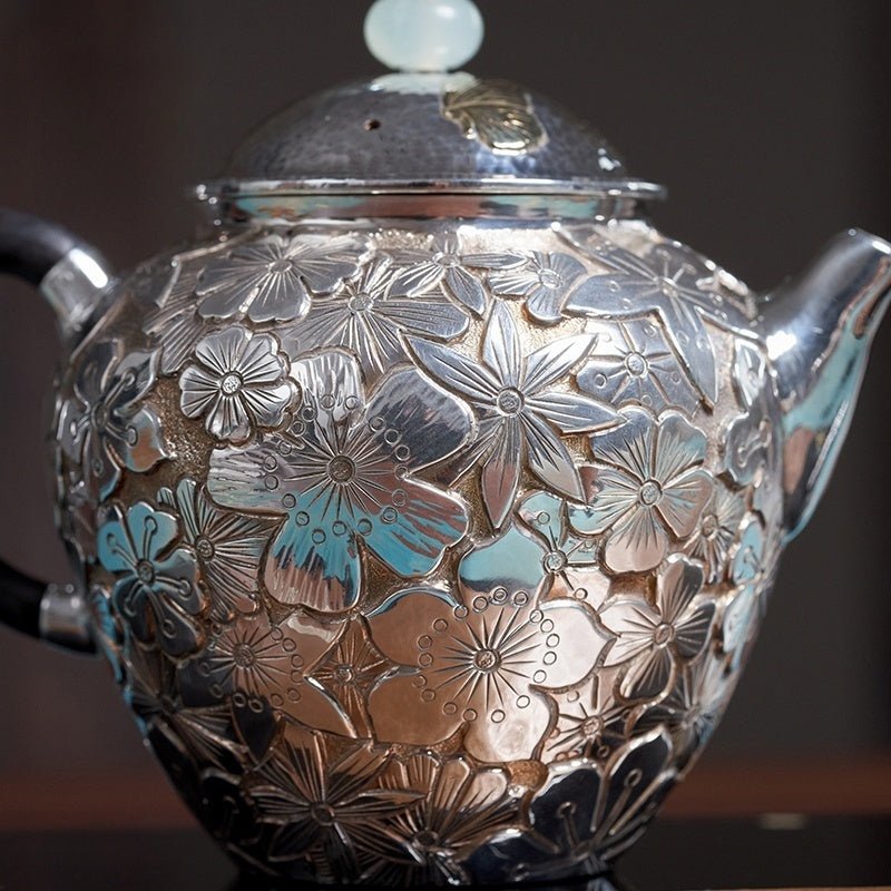 Hua Man 250cc - Handmade silver pot zycschina
