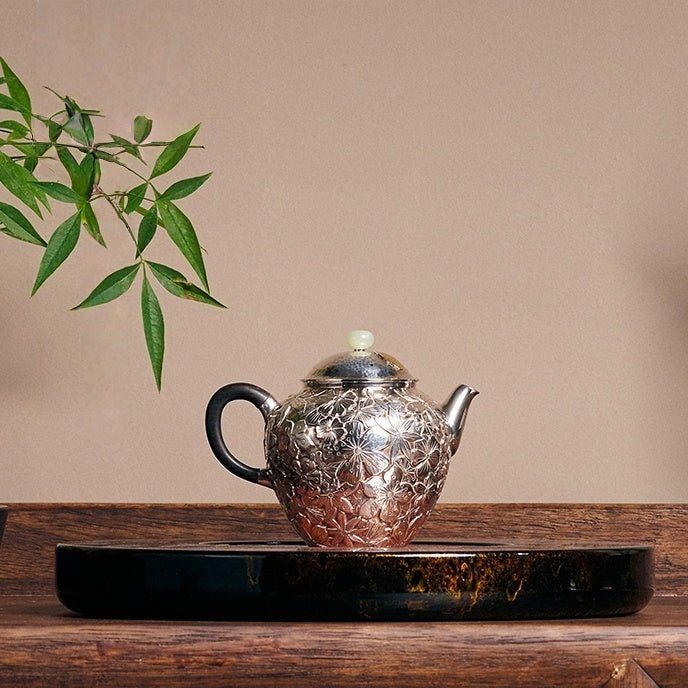 Hua Man 250cc - Handmade silver pot zycschina