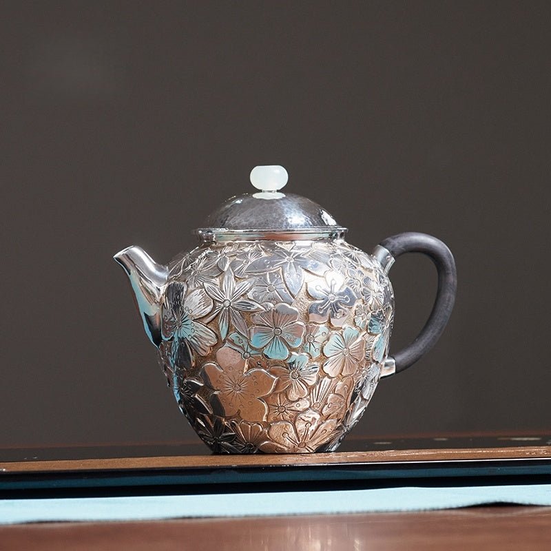 Hua Man 250cc - Handmade silver pot zycschina