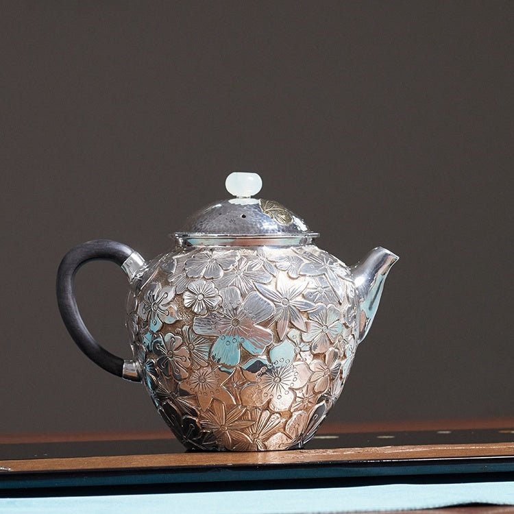 Hua Man 250cc - Handmade silver pot zycschina