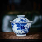 Hua Niao 120cc - Jing De Zhen Porcelain Gaiwan zycschina