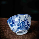 Hua Niao 120cc - Jing De Zhen Porcelain Gaiwan zycschina