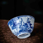Hua Niao 120cc - Jing De Zhen Porcelain Gaiwan zycschina
