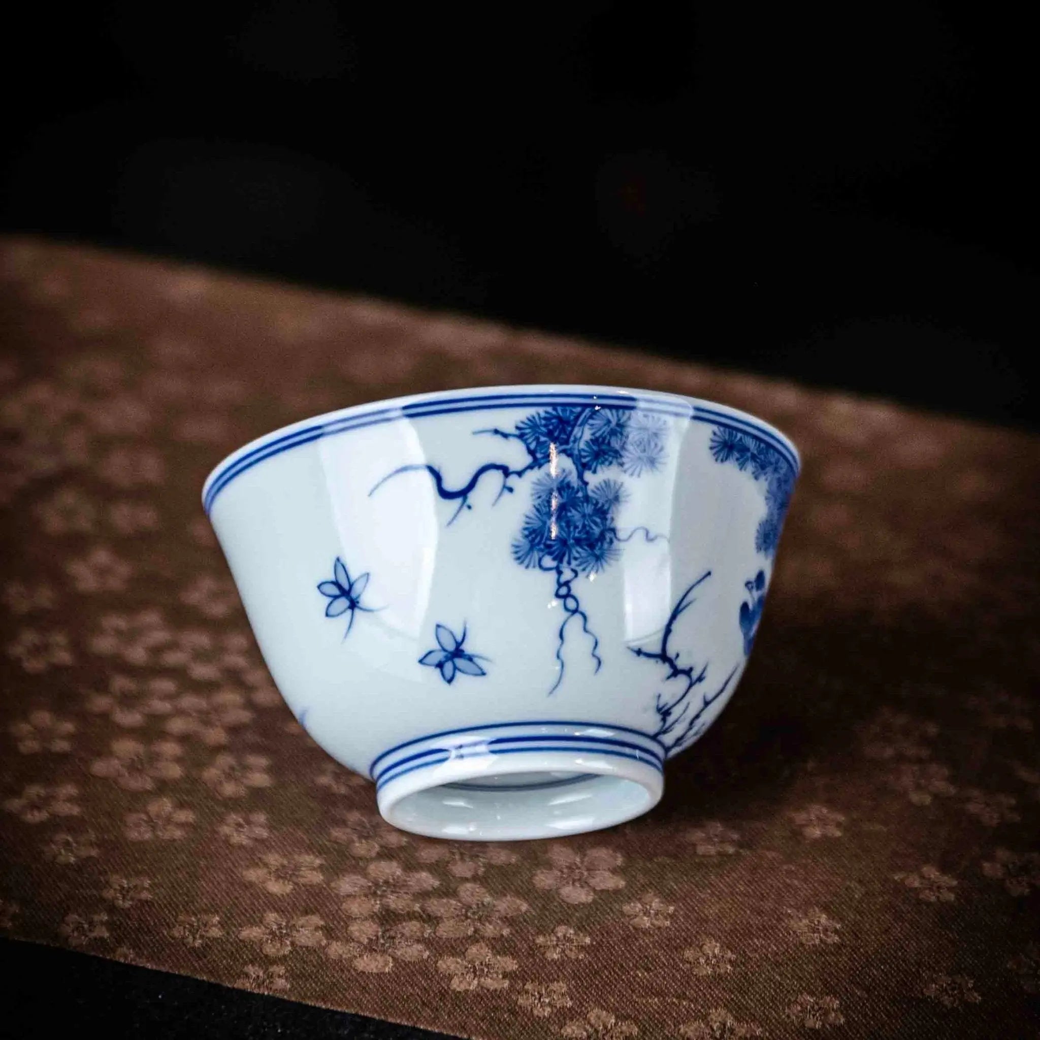 Hua Niao 120cc - Jing De Zhen Porcelain Gaiwan zycschina