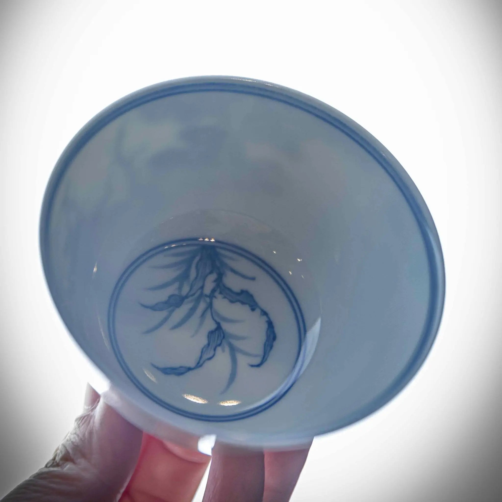 Hua Niao 120cc - Jing De Zhen Porcelain Gaiwan zycschina