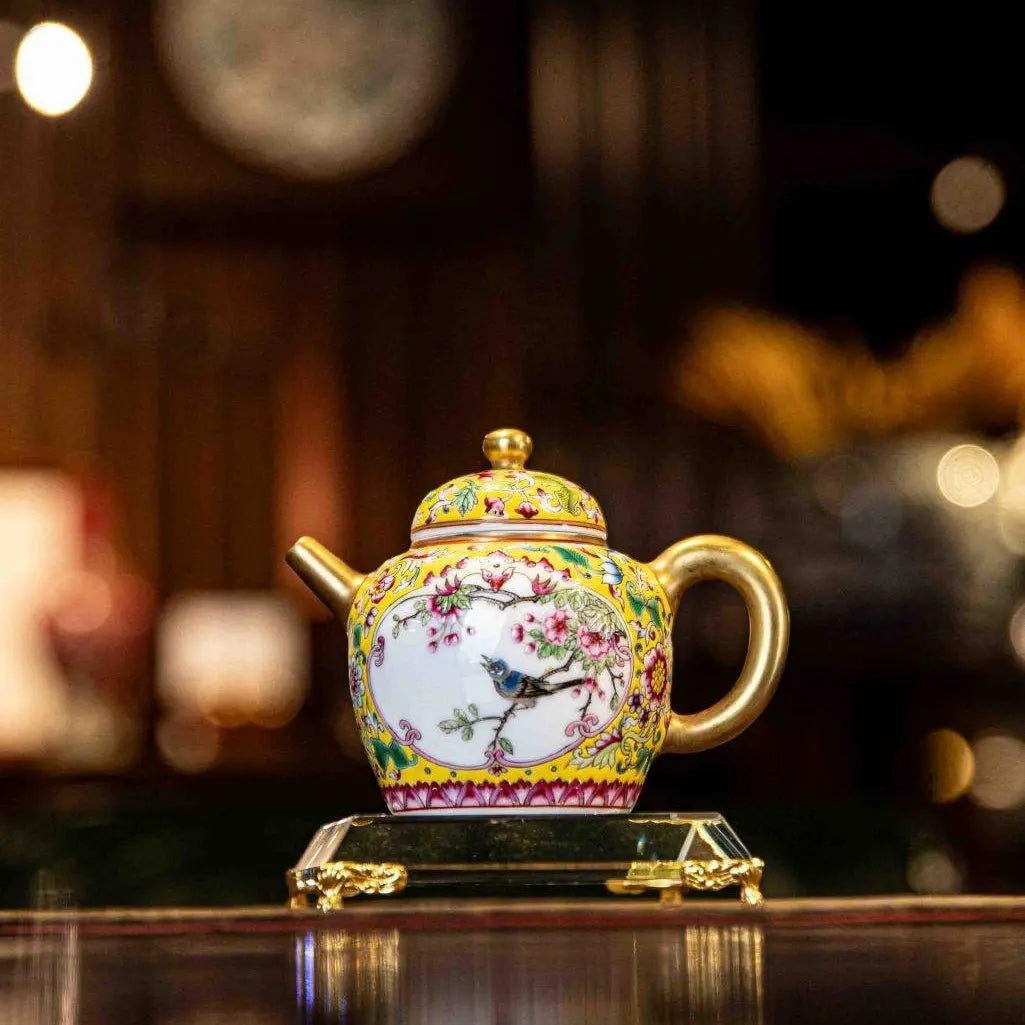 Hua Niao 180cc - Jing De Zhen Porcelain Teapot zycschina