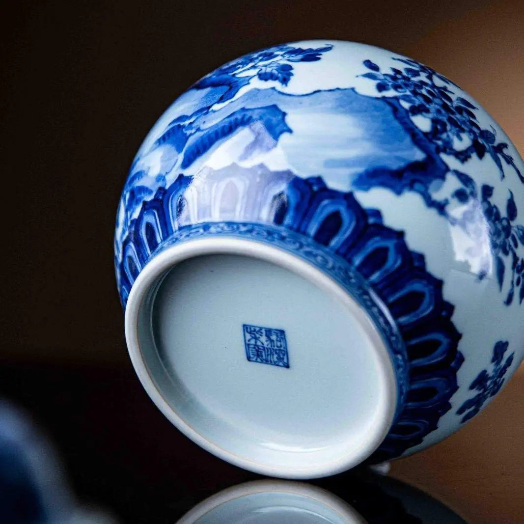 Hua Niao - Jing De Zhen Porcelain Teacan zycschina
