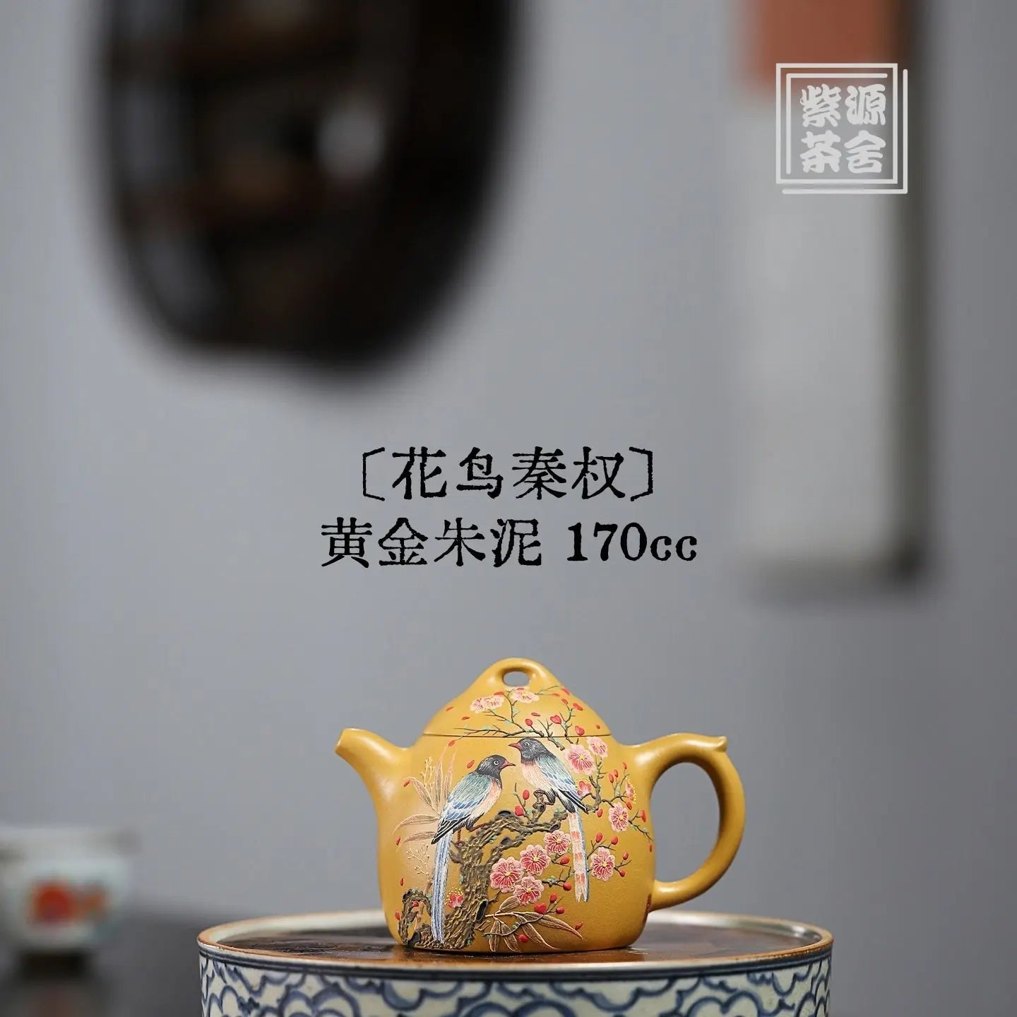 Hua Niao Qin Quan 170cc - Yixing Handmade Teapot 江苏宜兴