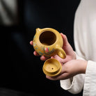 Hua Niao Xi Shi 230cc - Yixing Handmade Teapot 江苏宜兴