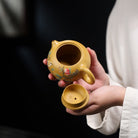 Hua Niao Xi Shi 230cc - Yixing Handmade Teapot 江苏宜兴