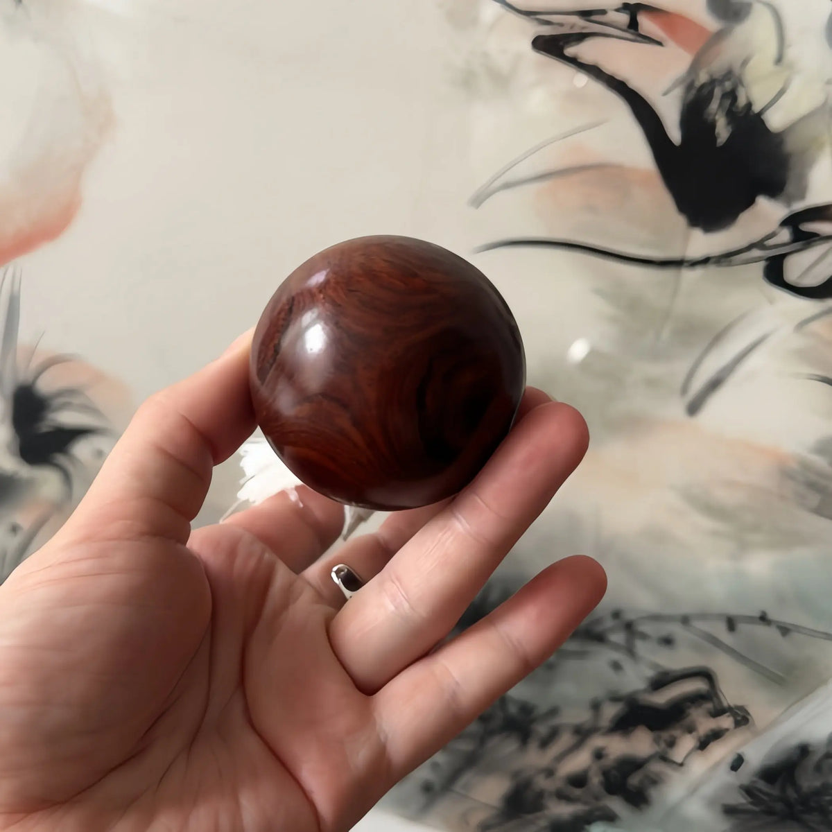 Huanghuali health hand balls - Wood Sculpture zycschina