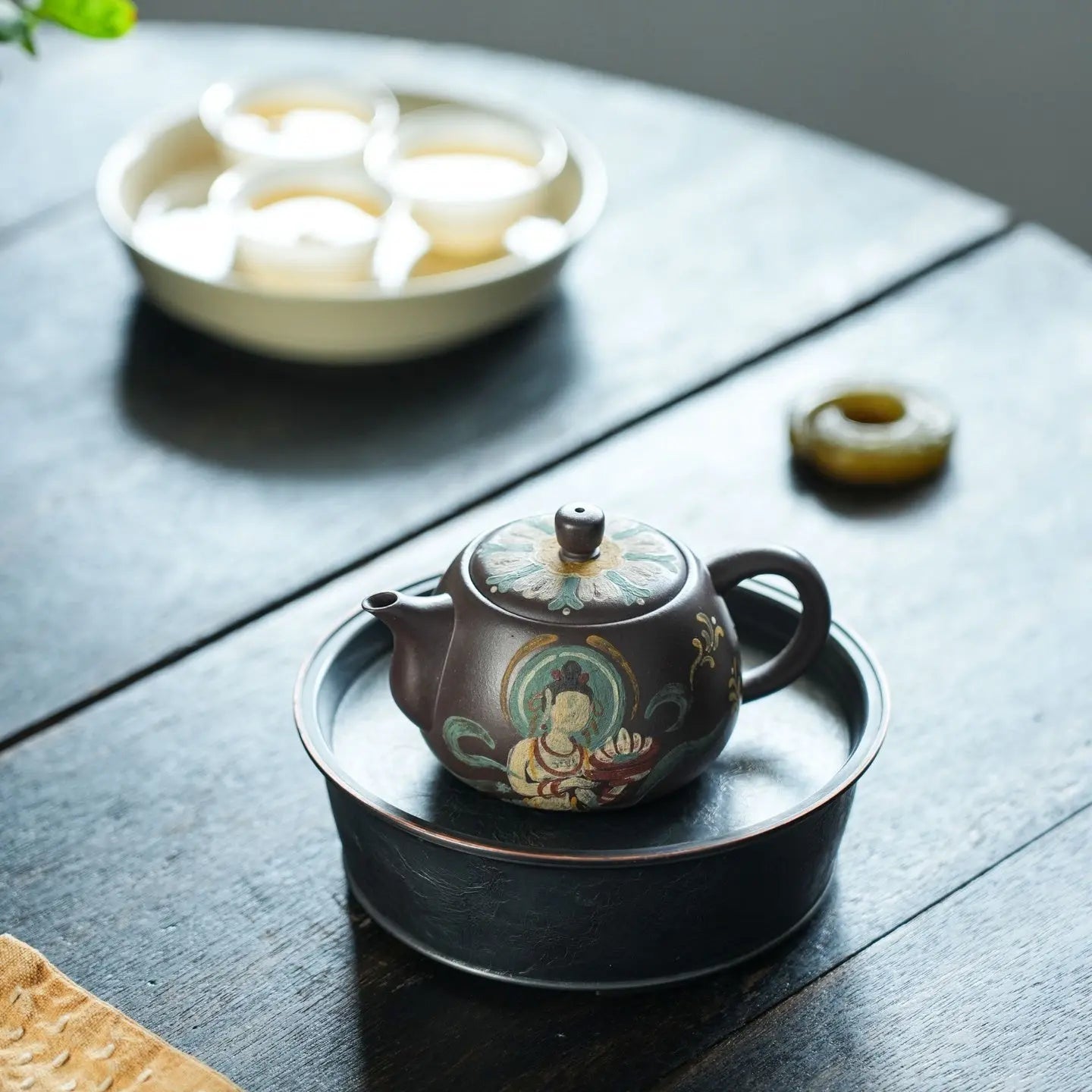 Ji Xiang Xian Zi 130cc - Yixing Handmade Teapot 江苏宜兴