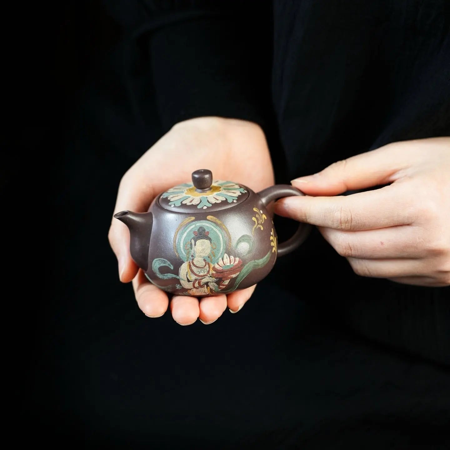 Ji Xiang Xian Zi 130cc - Yixing Handmade Teapot 江苏宜兴