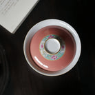 Jiang Sha Hua Cao 140cc - Jingdezhen Porcelain Gaiwan zycschina