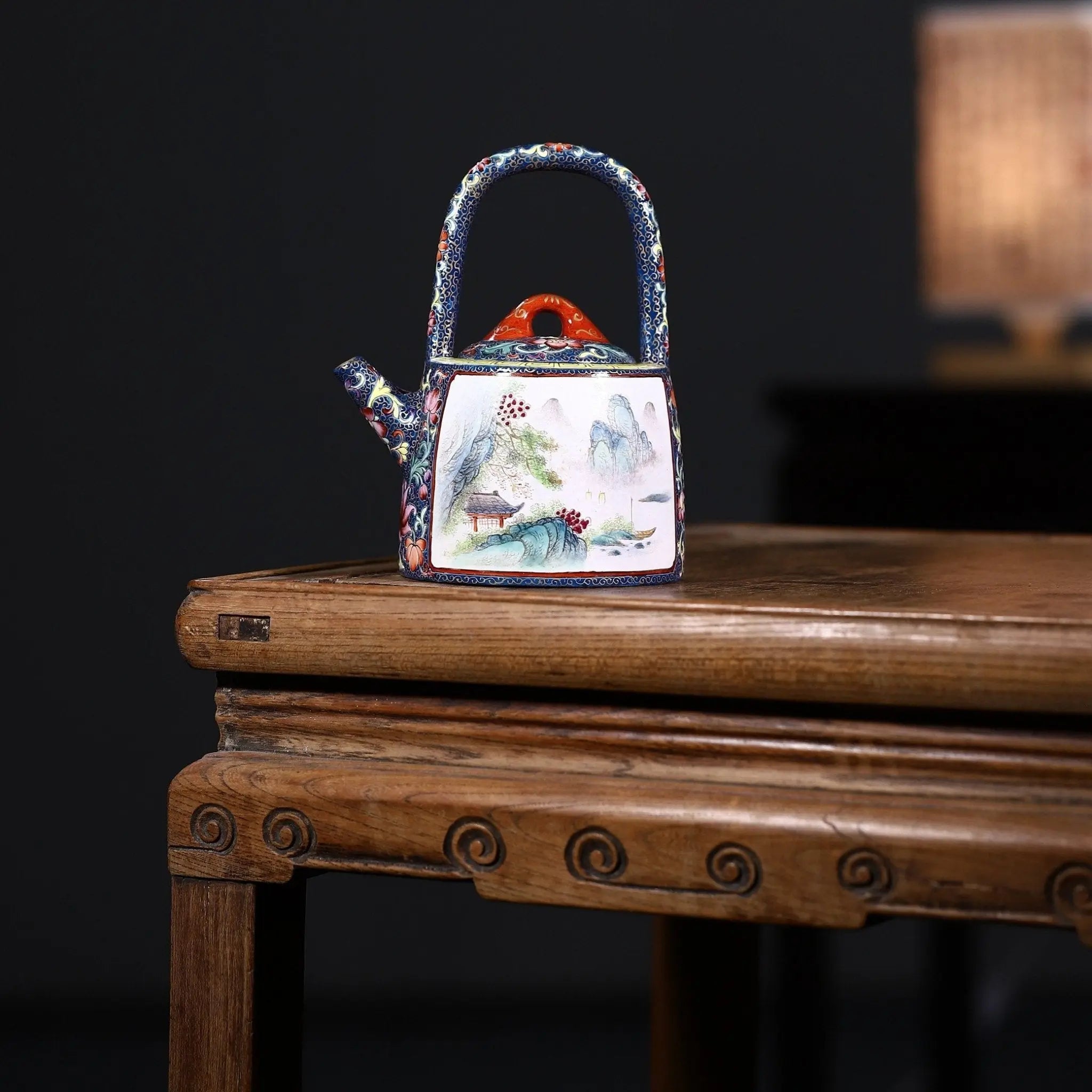 Jiang Tian Yi Se 380cc - Yixing Handmade Teapot 江苏宜兴