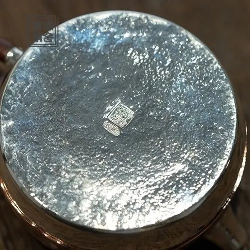 Jin Chan 120cc - Handmade silver pot zycschina