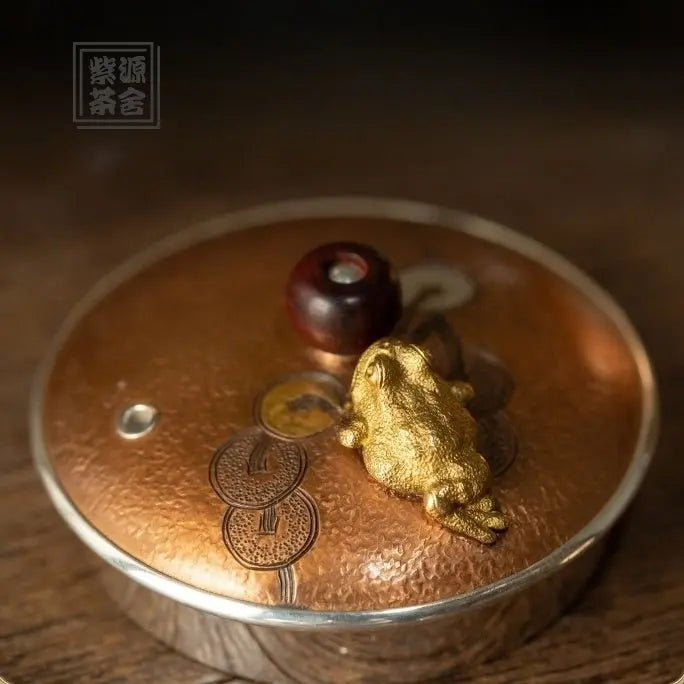 Jin Chan 120cc - Handmade silver pot zycschina