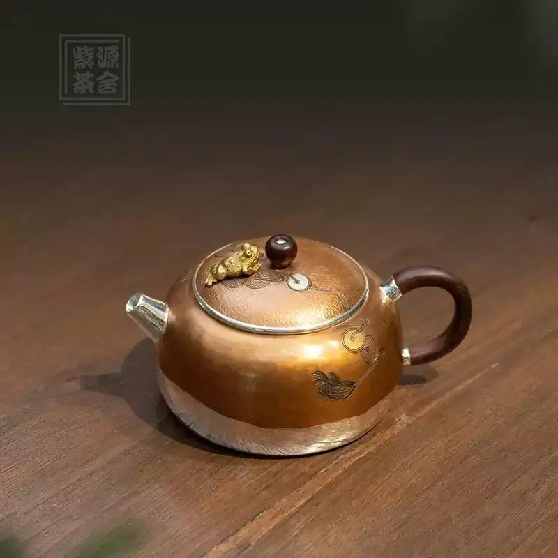 Jin Chan 120cc - Handmade silver pot zycschina