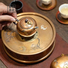 Jin Chan 120cc - Handmade silver pot zycschina