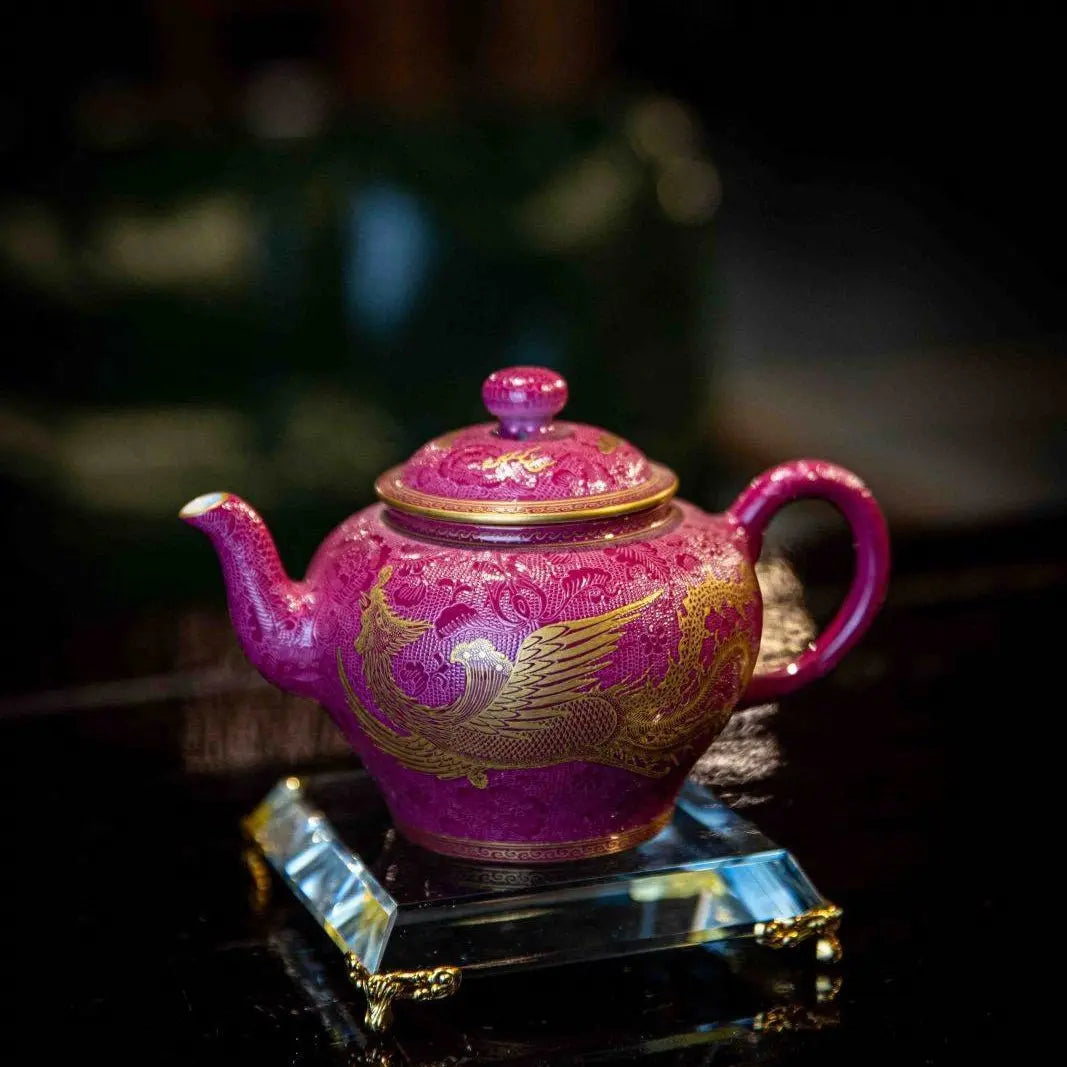 Jin Feng 300cc - Jing De Zhen Porcelain Teapot zycschina
