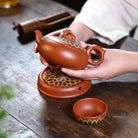 Jin Kong Qie 280cc Set - Yixing Handmade Teapot 江苏宜兴