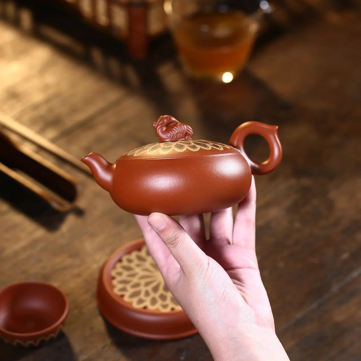 Jin Kong Qie 280cc Set - Yixing Handmade Teapot 江苏宜兴