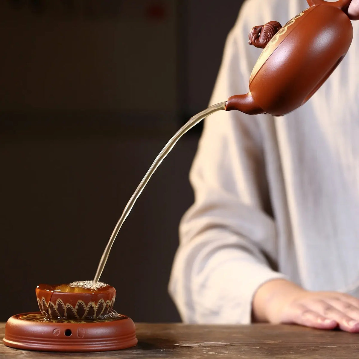 Jin Kong Qie 280cc Set - Yixing Handmade Teapot 江苏宜兴