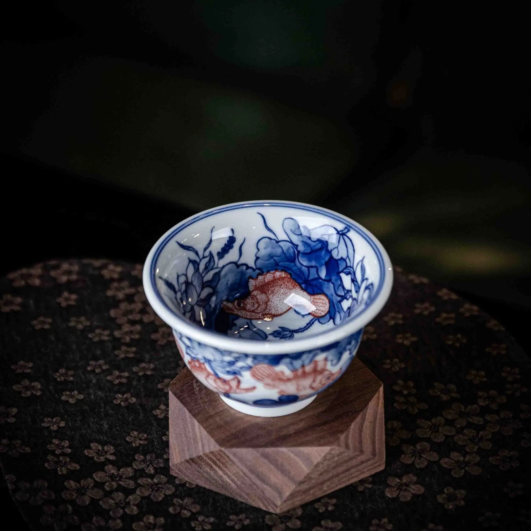 Jin Li Xi Lian 100cc - Jing De Zhen Porcelain Teacup zycschina