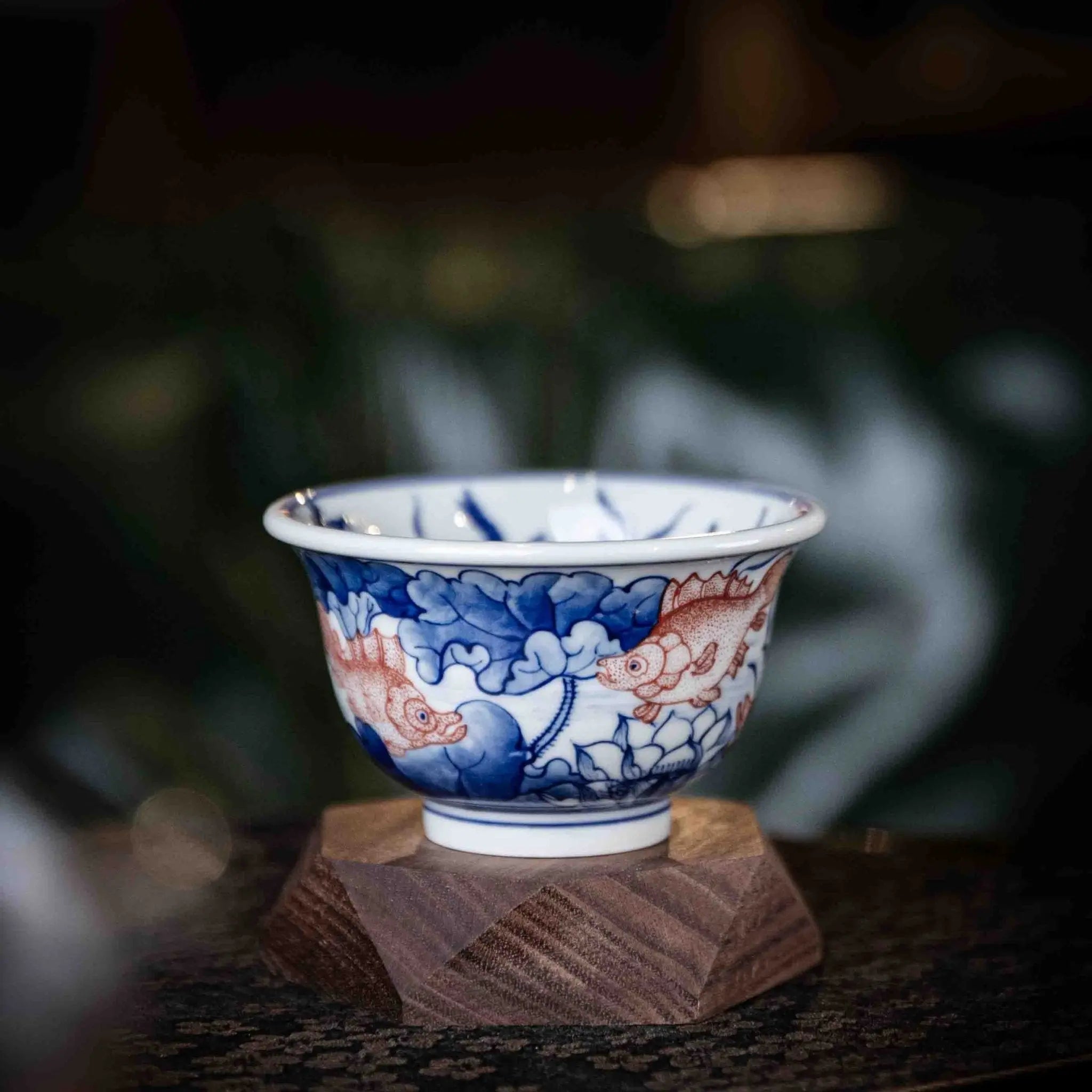 Jin Li Xi Lian 100cc - Jing De Zhen Porcelain Teacup zycschina
