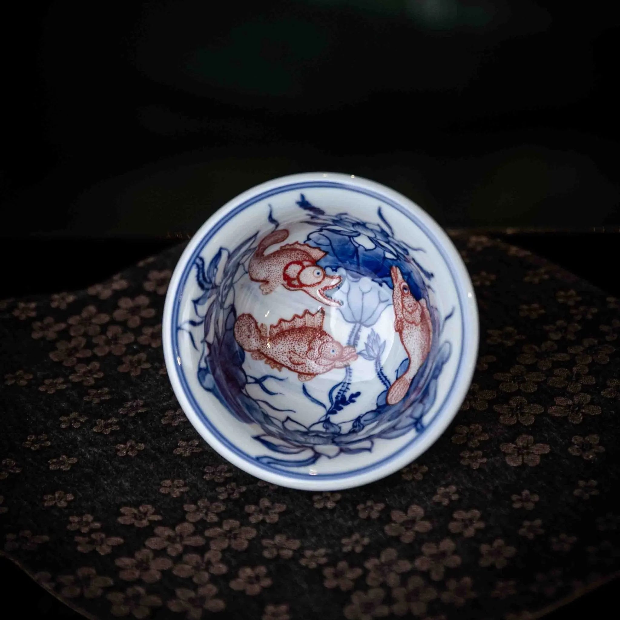 Jin Li Xi Lian 100cc - Jing De Zhen Porcelain Teacup zycschina