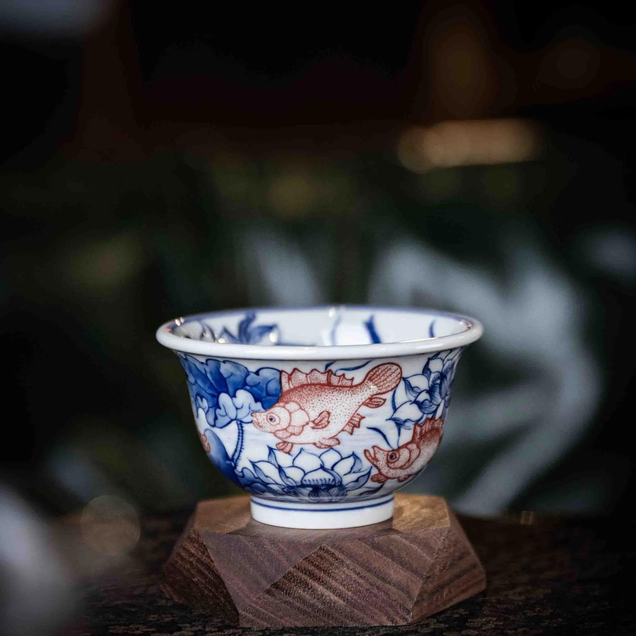 Jin Li Xi Lian 100cc - Jing De Zhen Porcelain Teacup zycschina