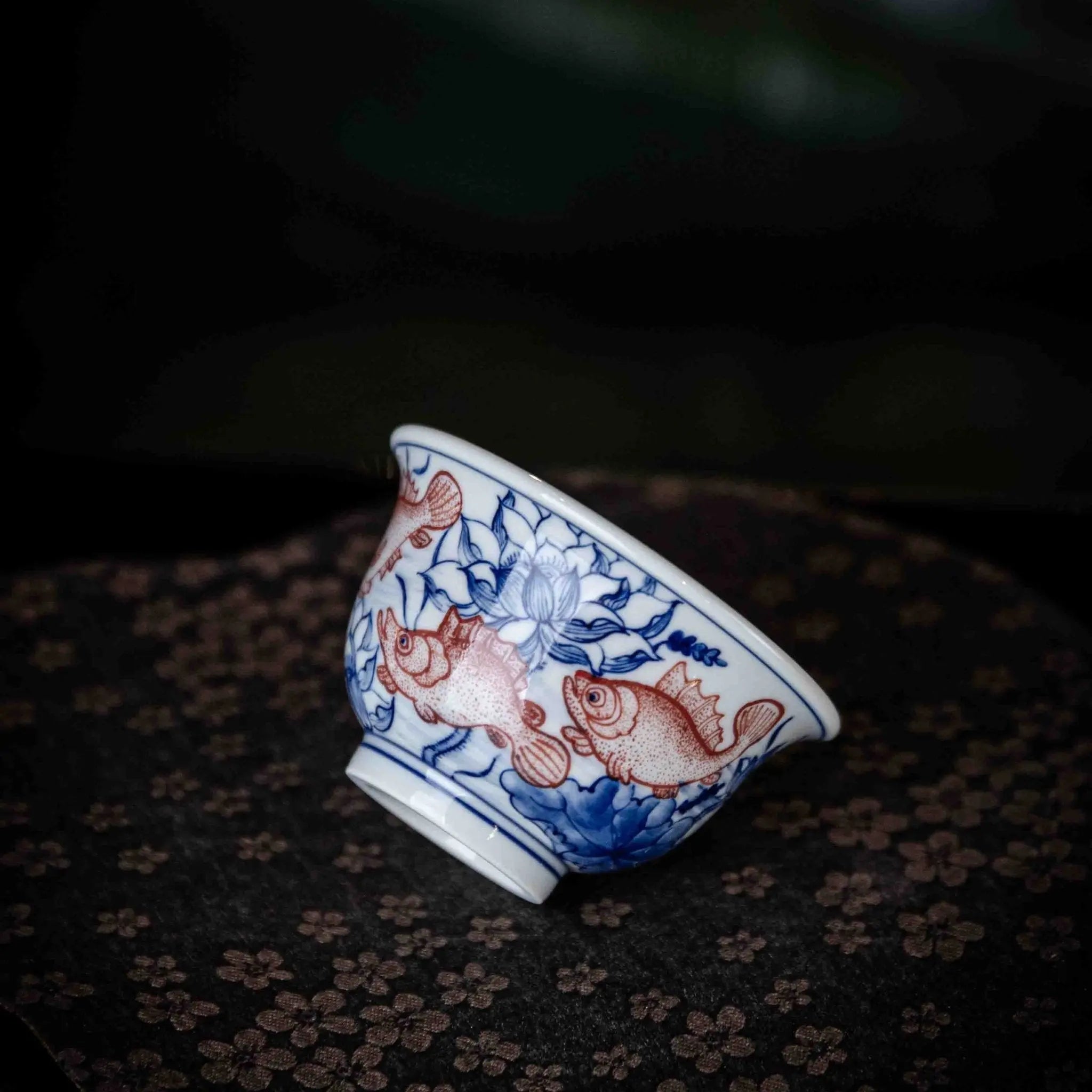 Jin Li Xi Lian 100cc - Jing De Zhen Porcelain Teacup zycschina