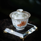 Jin Li Xi Lian 110cc - Jing De Zhen Porcelain Gaiwan zycschina