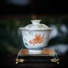 Jin Li Xi Lian 110cc - Jing De Zhen Porcelain Gaiwan zycschina