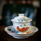 Jin Shang Tian Hua 130cc - Jing De Zhen Porcelain Gaiwan zycschina