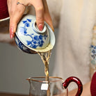 Jin Shang Tian Hua 140cc - Jing De Zhen Porcelain Gaiwan zycschina