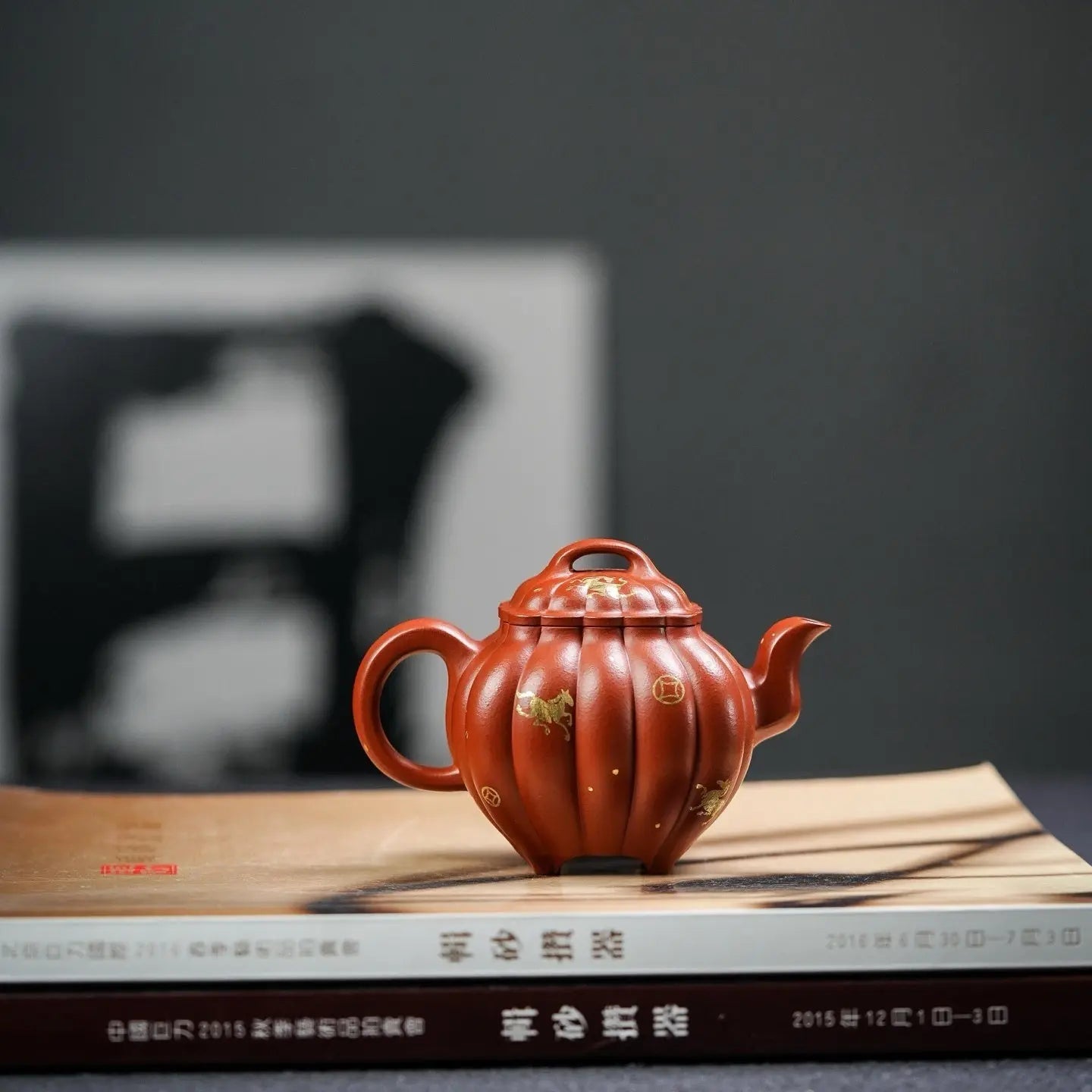 Jin Wen Chuan Lu 150cc - Yixing Handmade Teapot 江苏宜兴