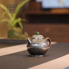 Jin Wen Ju Lun Zhu 200cc - Handmade silver pot zycschina