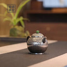 Jin Wen Ju Lun Zhu 200cc - Handmade silver pot zycschina