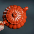 Jin Wen Pan Hu 110cc - Yixing Handmade Teapot 江苏宜兴